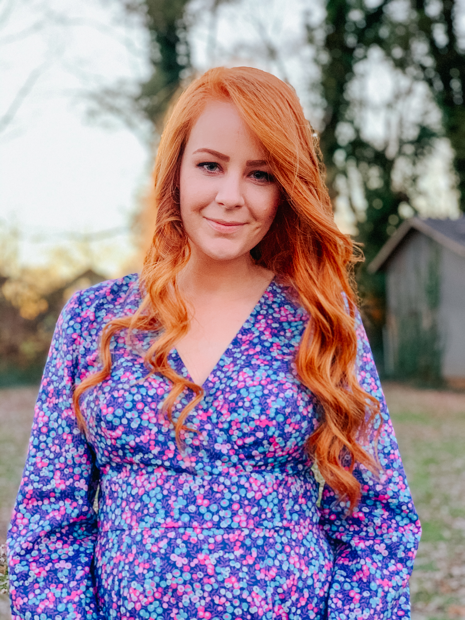 Deer and Doe Magnolia Dress in DuckaDilly Liberty exclusive Wiltshire