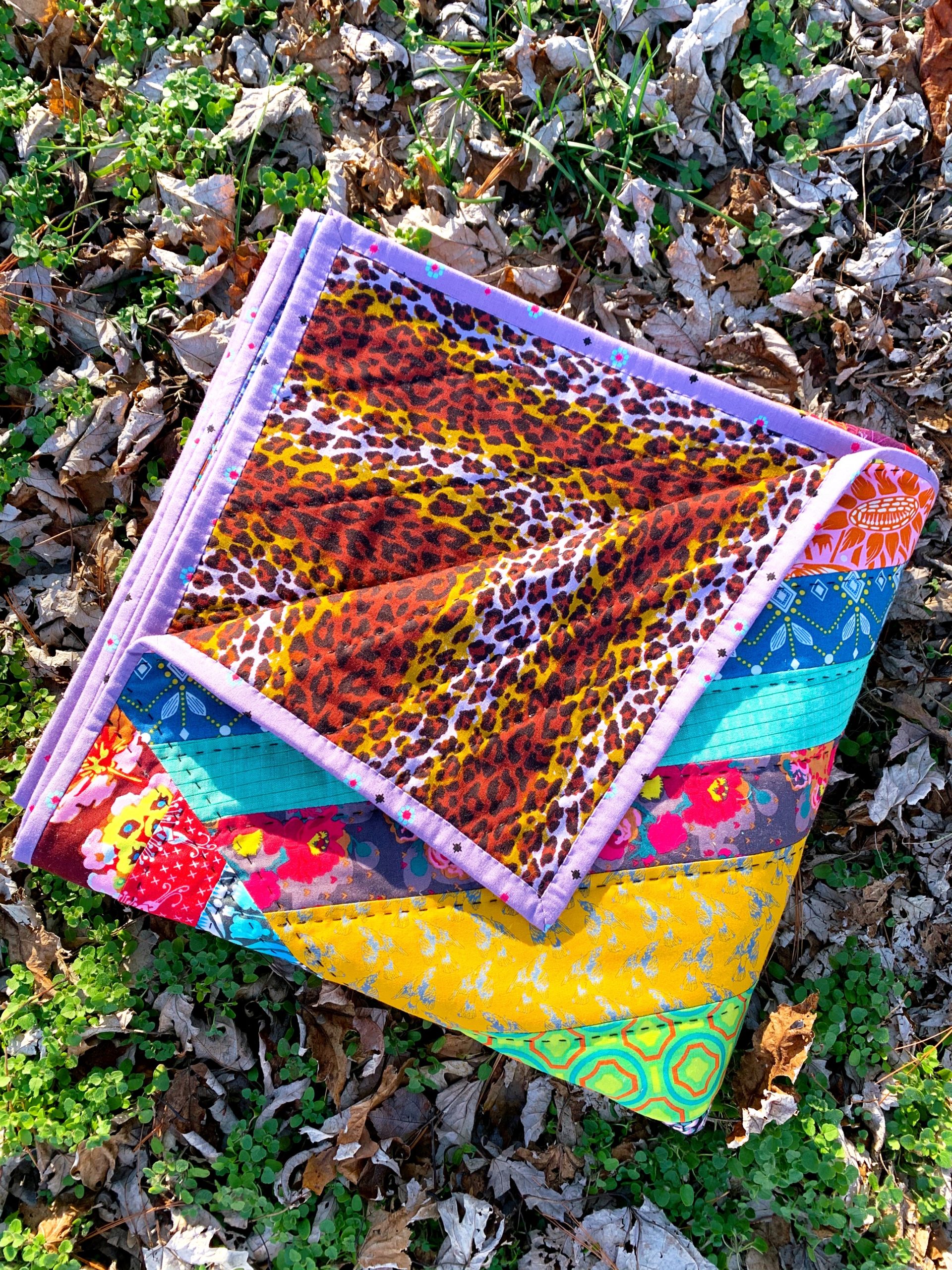 Anna Maria Horner Hex Strip Quilt 