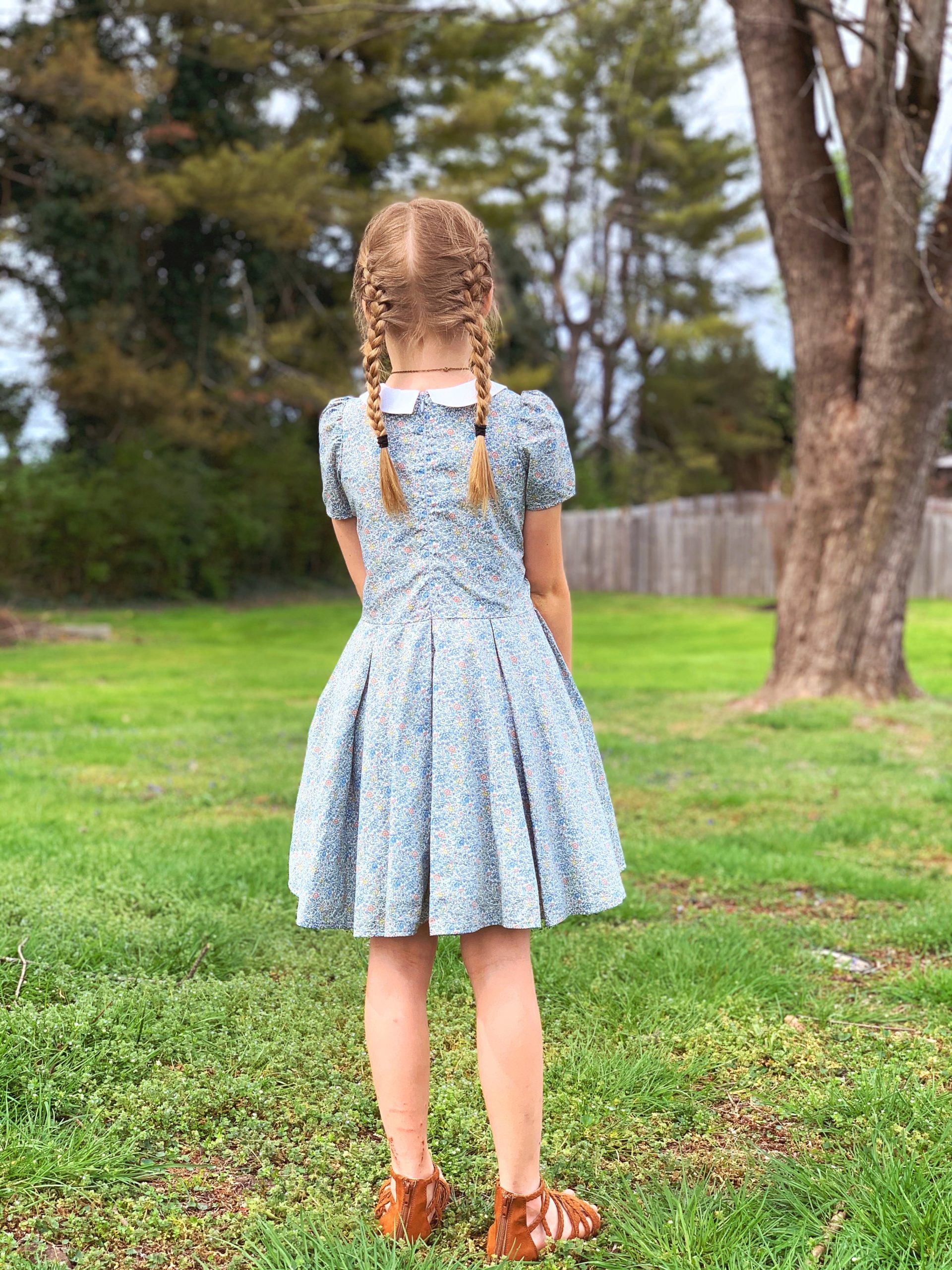 Nancy Drew dress in Liberty of London