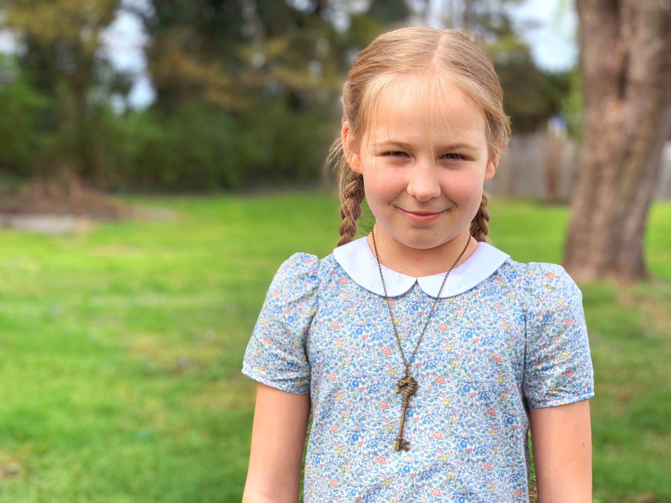 Nancy Drew dress in Liberty of London