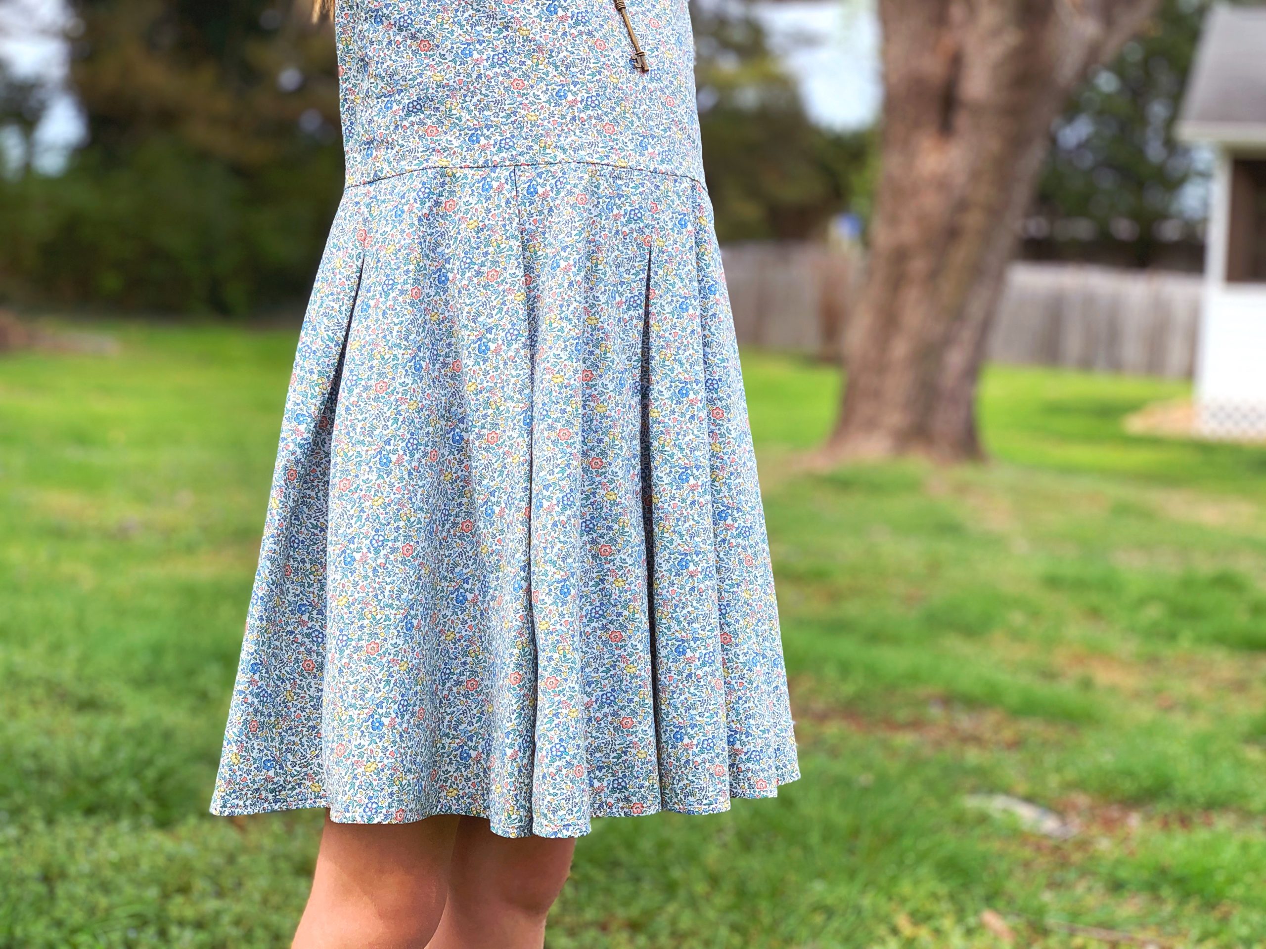 Nancy Drew dress in Liberty of London