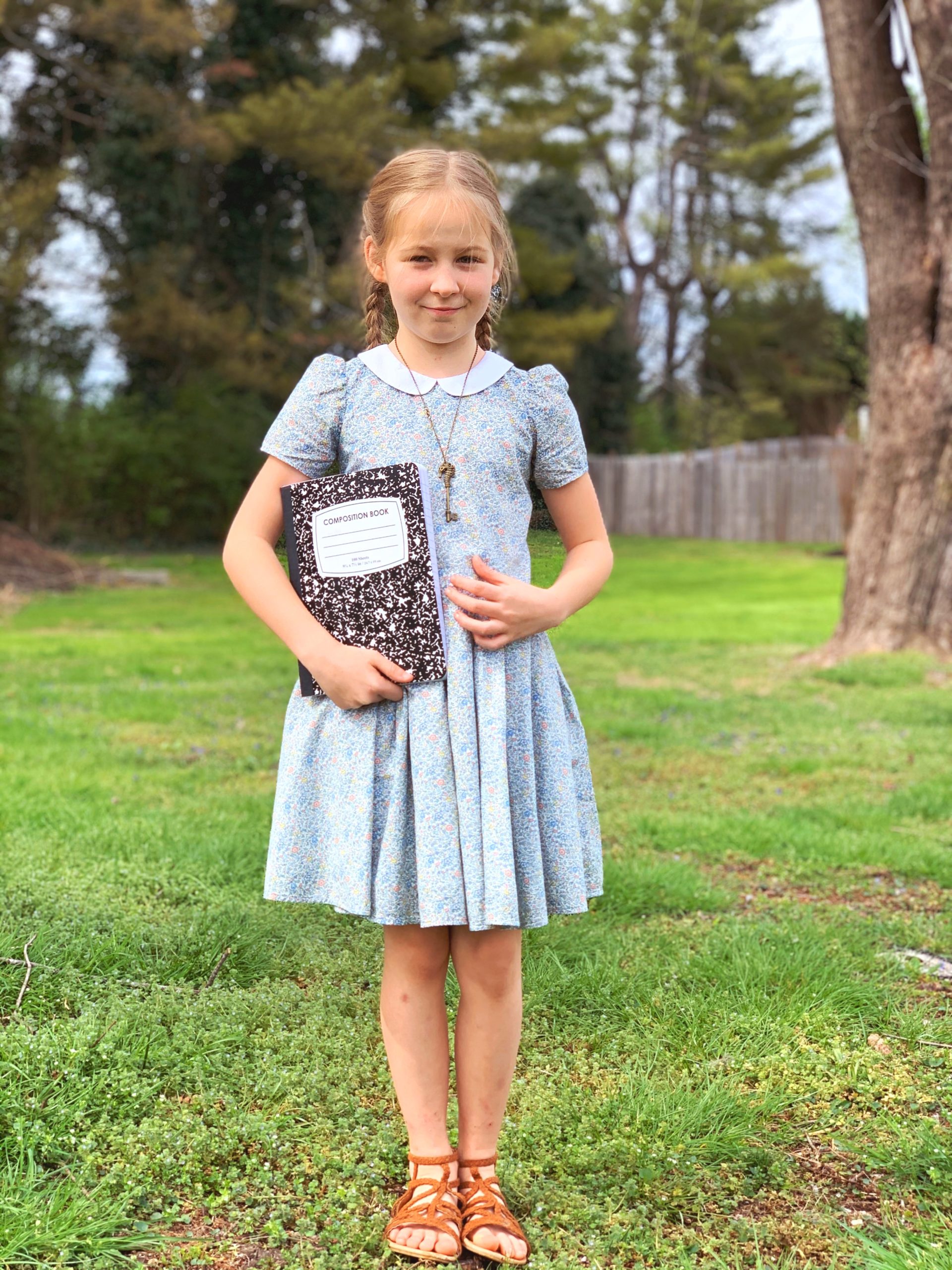 Nancy Drew dress in Liberty of London