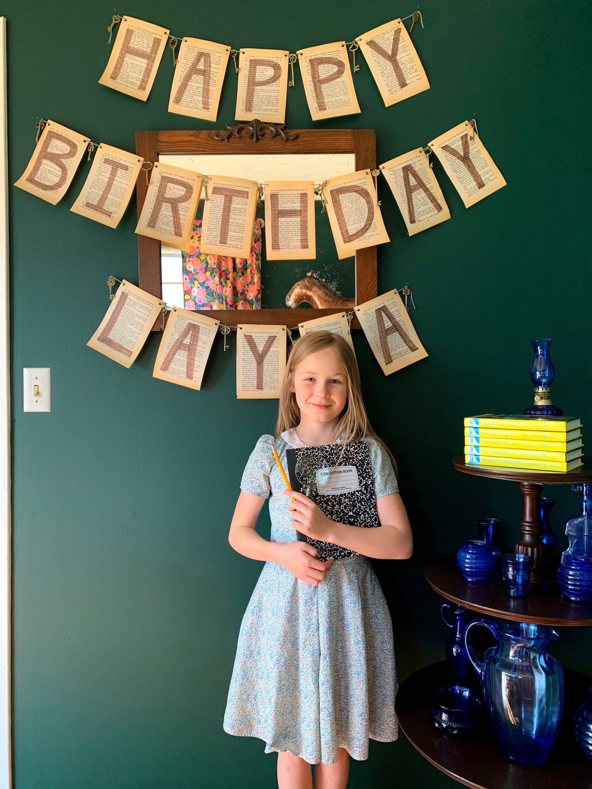 Nancy Drew dress in Liberty of London