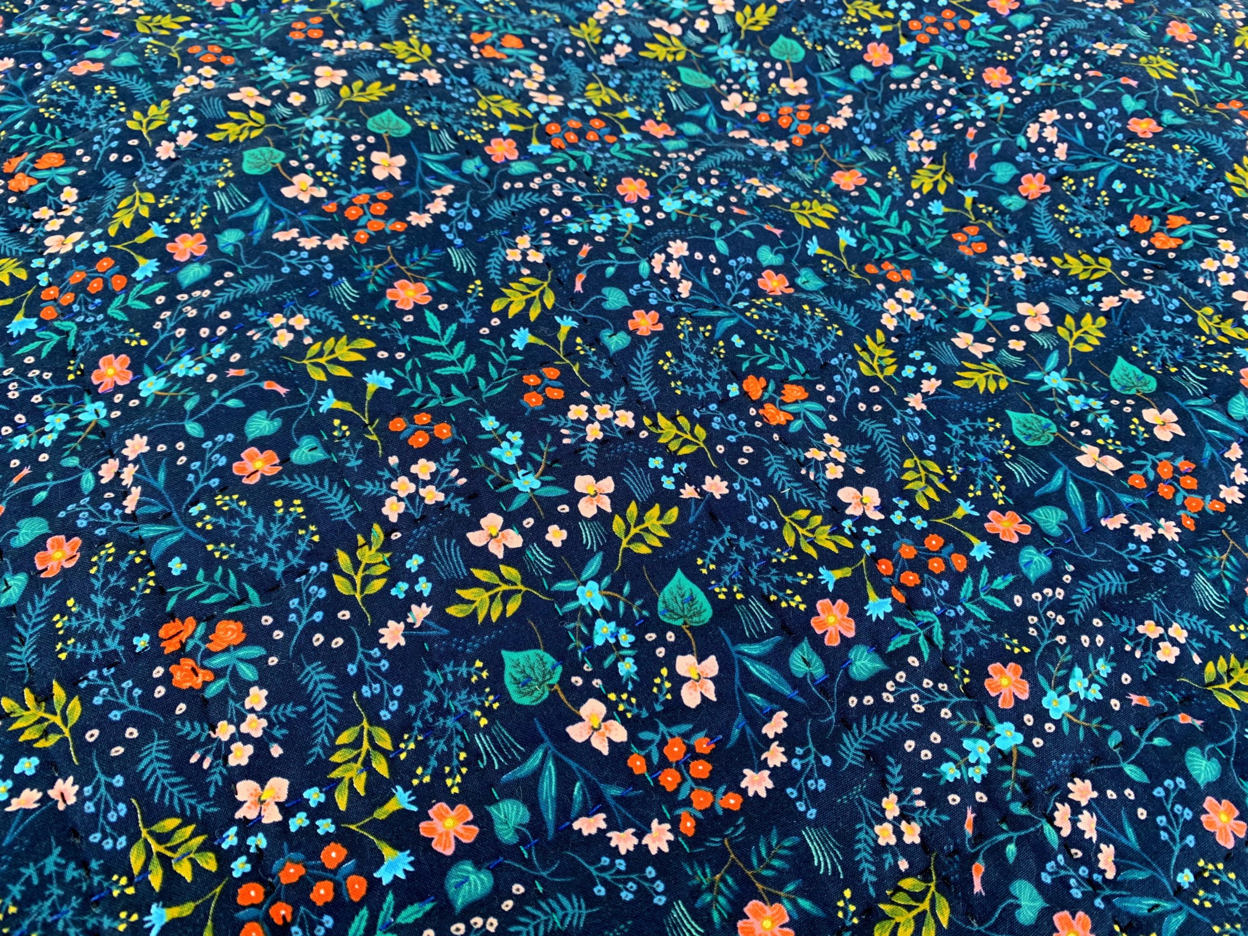 Rifle Paper Co Plaidish Mini Quilt