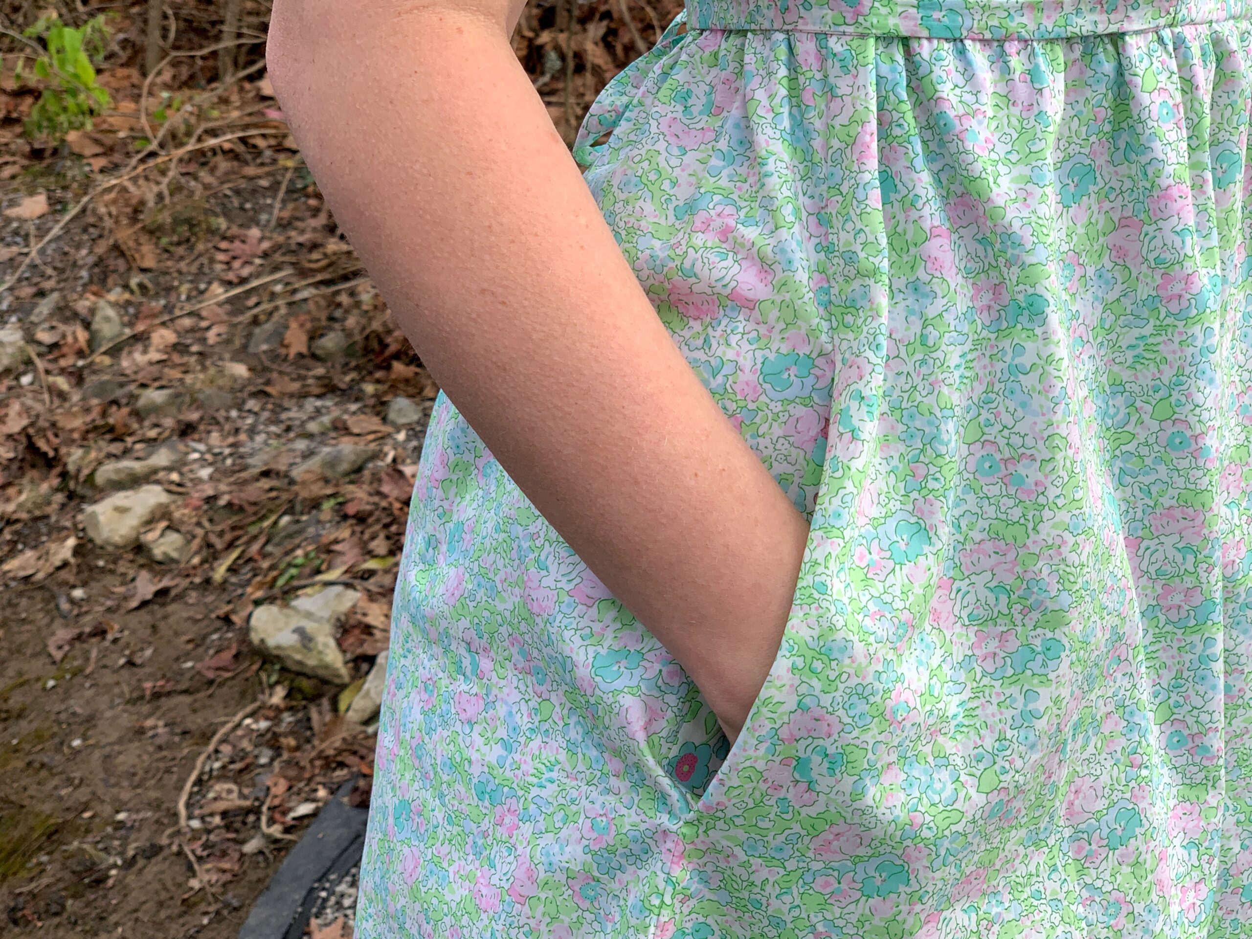 Claire Aude Watermelon Fringe Dress DuckaDilly exclusive by Olivia Jane Handcrafted