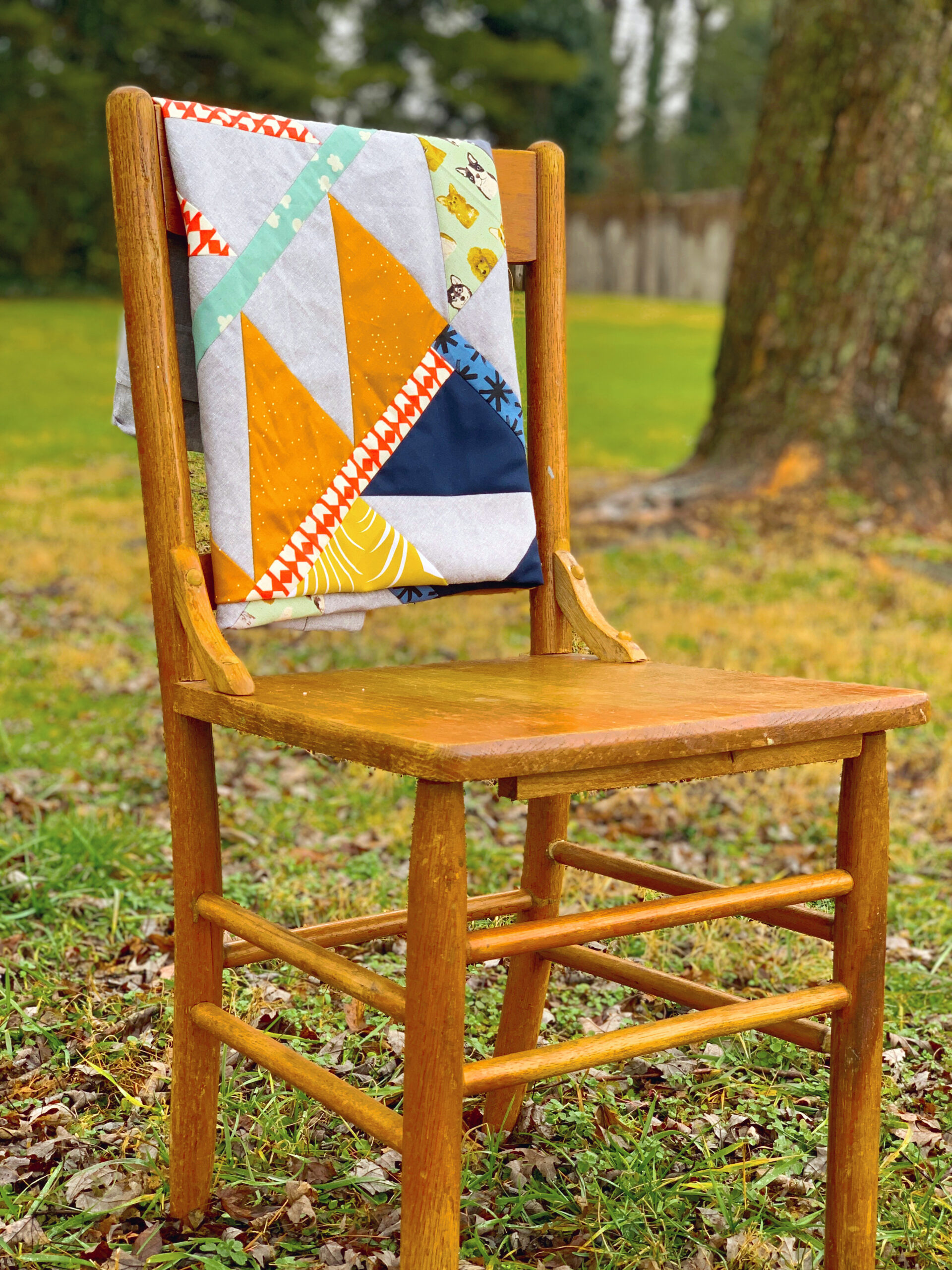 Gather Quilt sewn by Olivia Jane Handcrafted in Cotton + Steel
