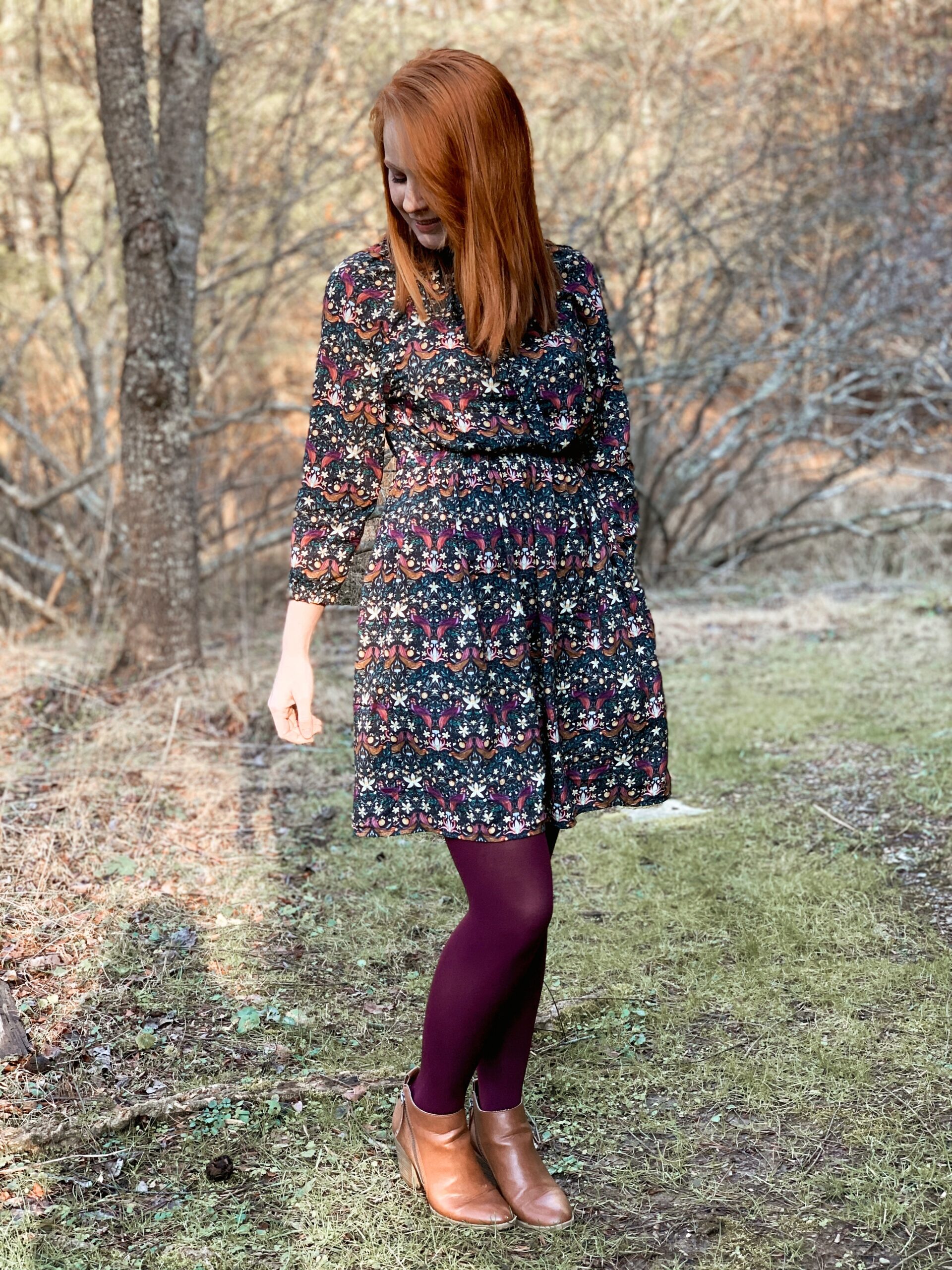 Wilder gown in Liberty challis by Olivia Jane Handcrafted