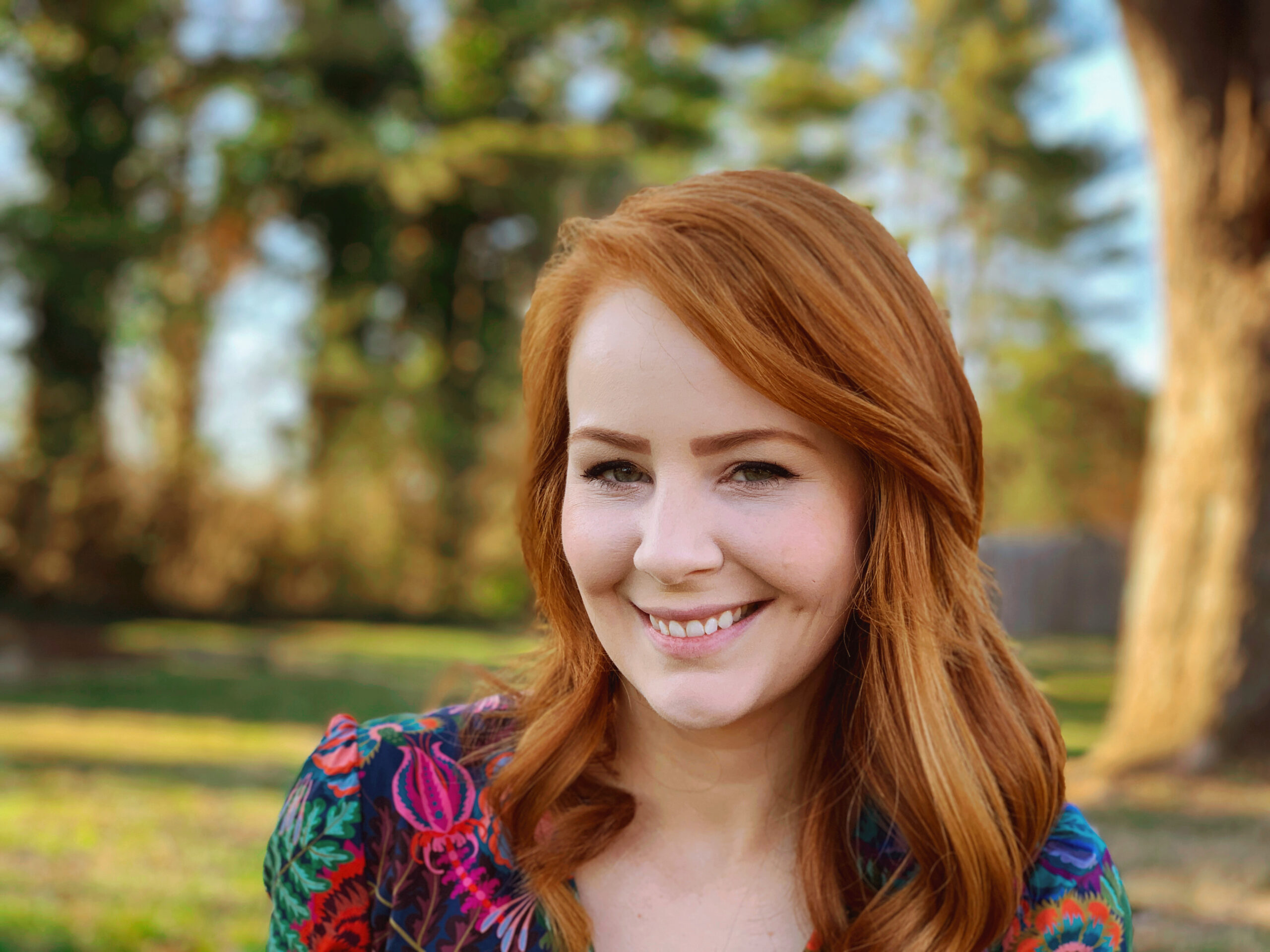 Coverdale Deer and Doe Magnolia  Dress by Olivia Jane Handcrafted