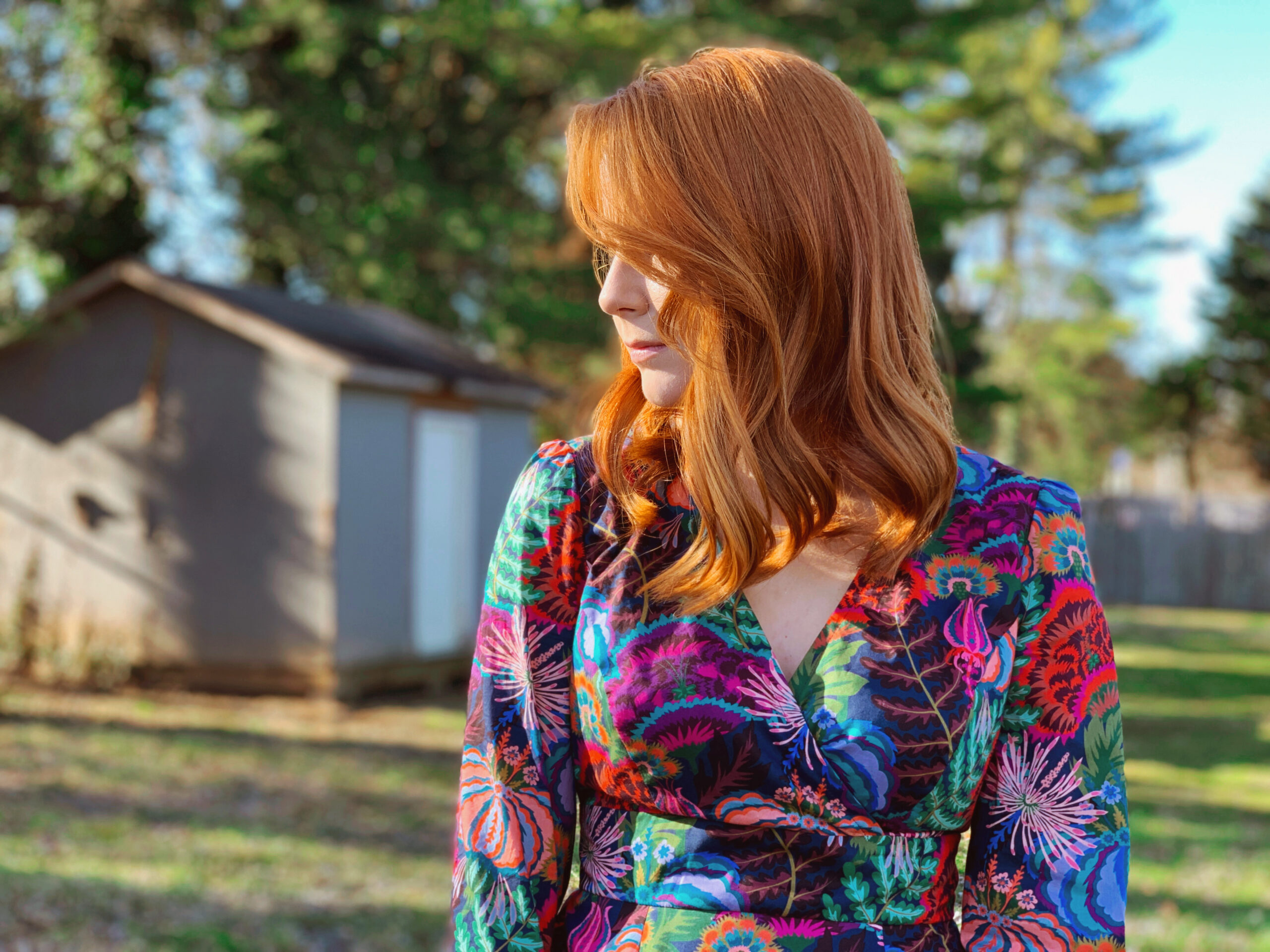 Coverdale Deer and Doe Magnolia Dress by Olivia Jane Handcrafted