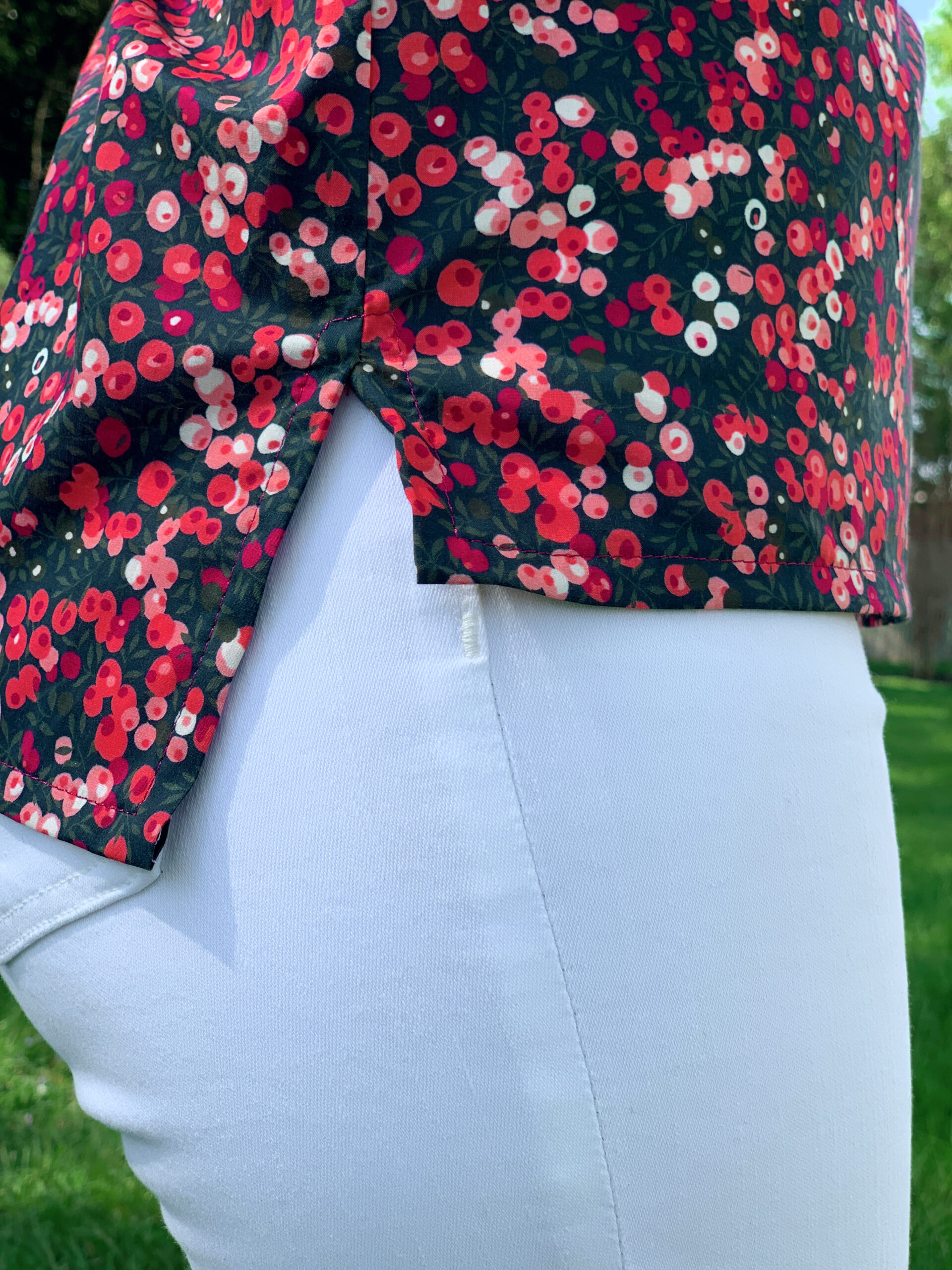 Clara Blouse in Liberty Poplin