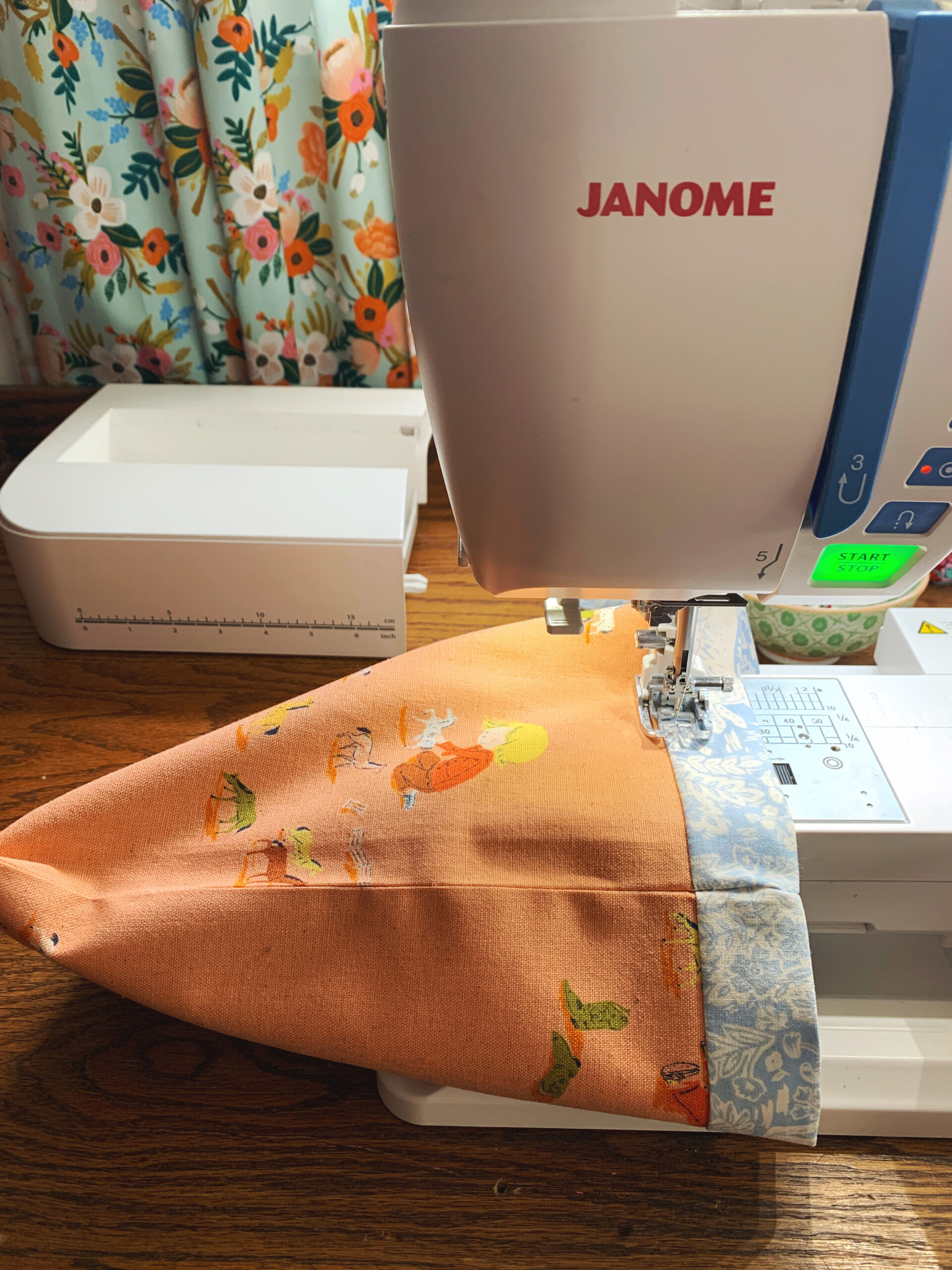 Drawstring Backpack Free Project for Janome