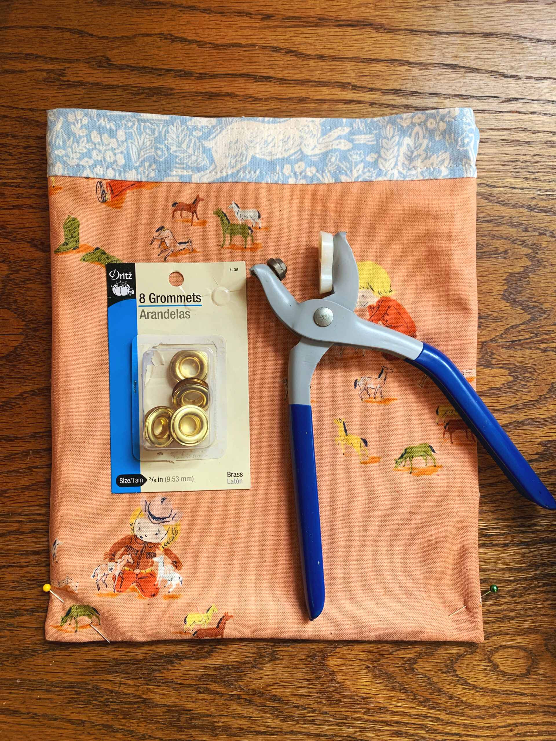 Drawstring Backpack Free Project for Janome