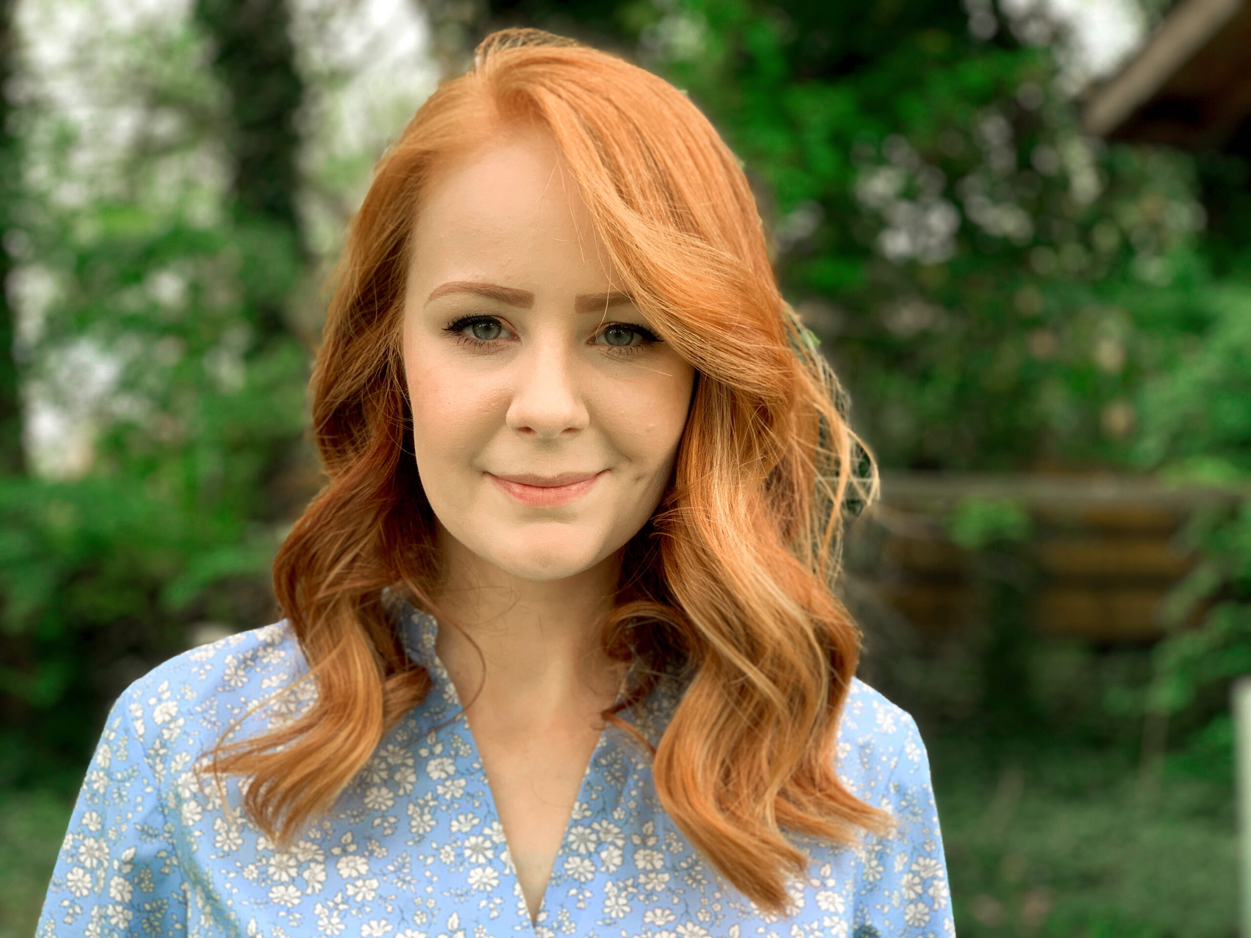 Deer and Doe Myosotis Dress in Liberty Capel