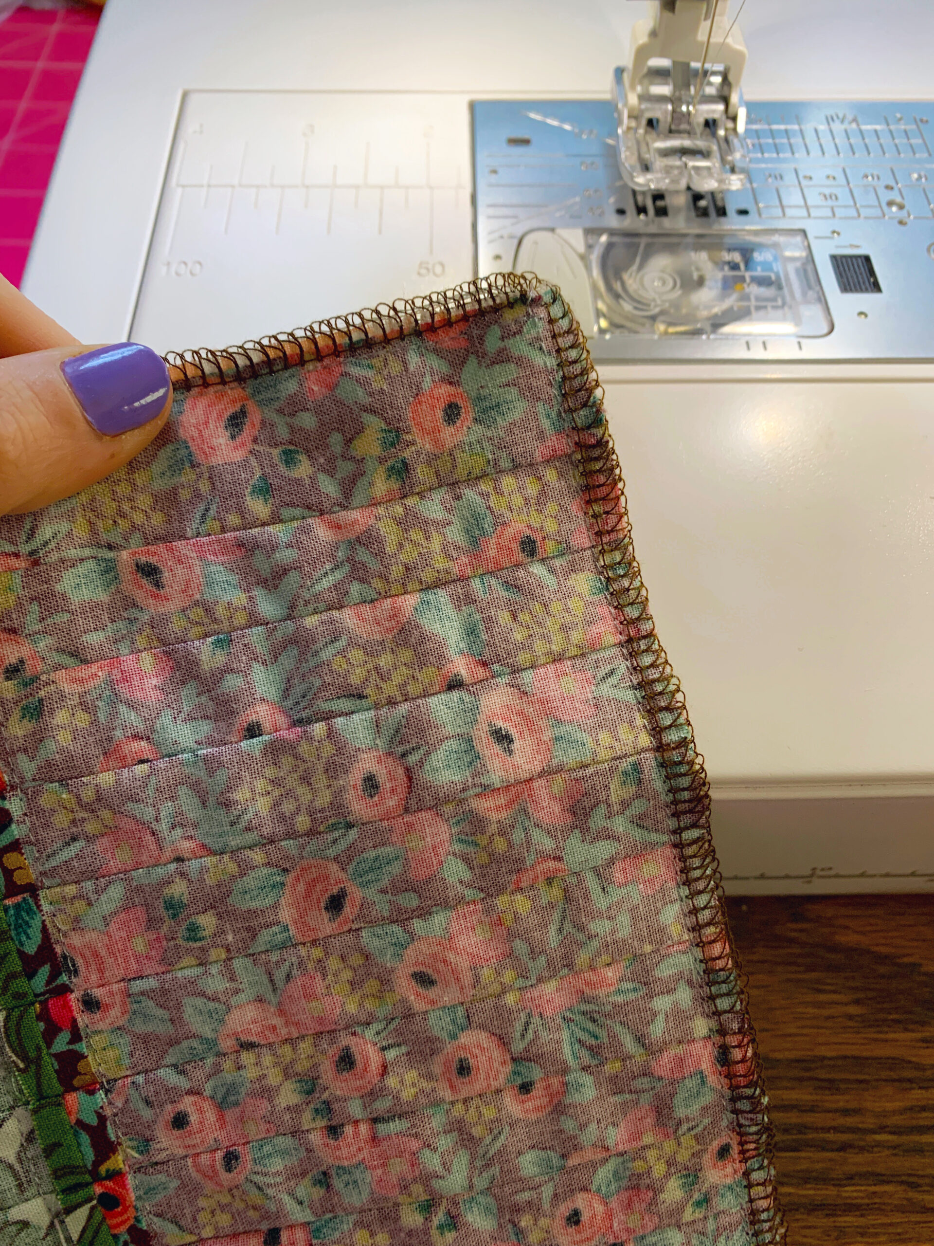 Perfectly Pintucked Pillow by Olivia Jane Handcrafted