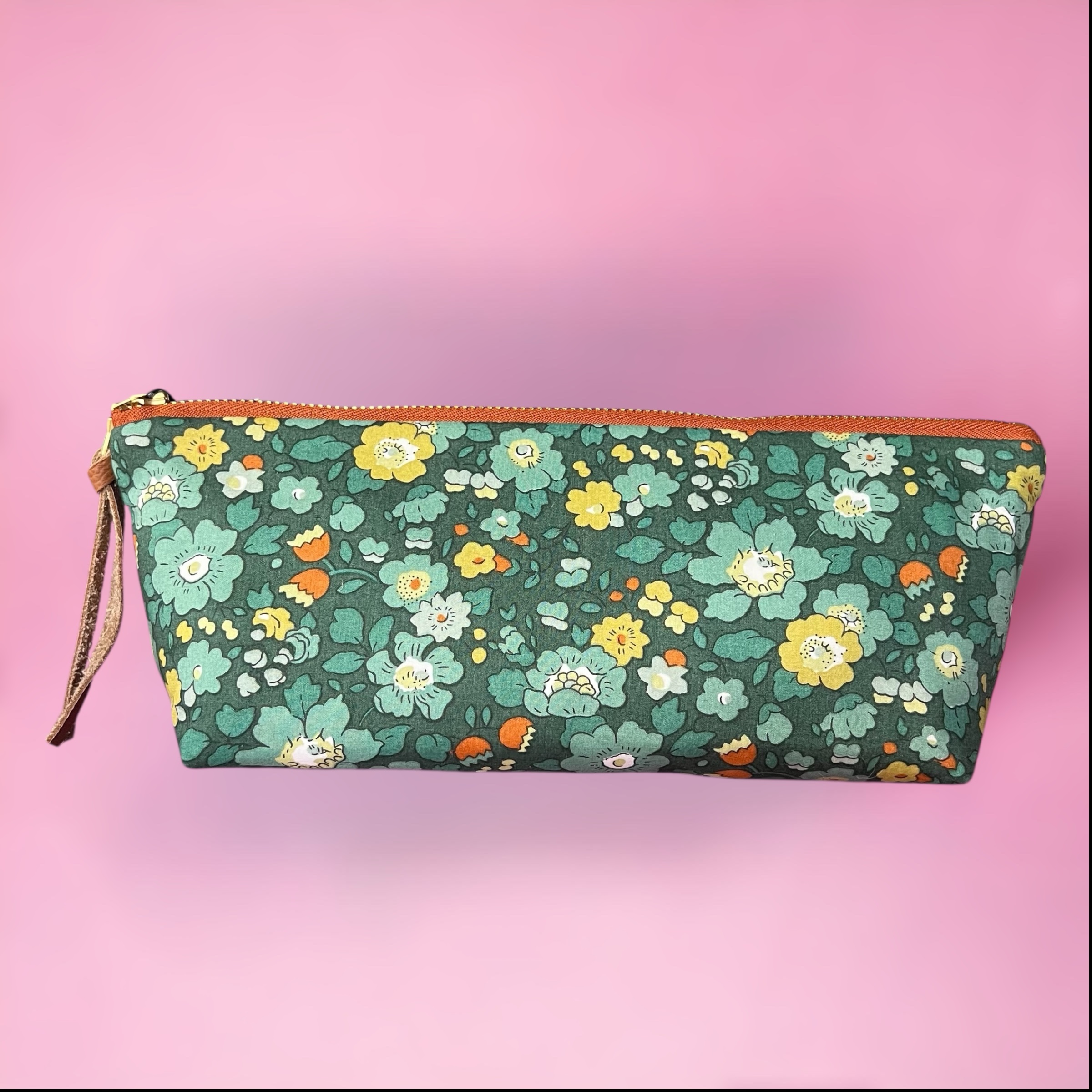 Pencil Pouch : Liberty Betsy Green