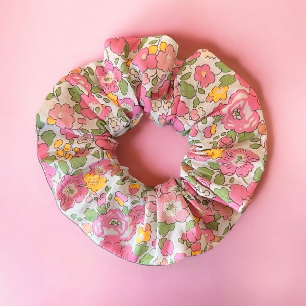 liberty scrunchie betsy pink