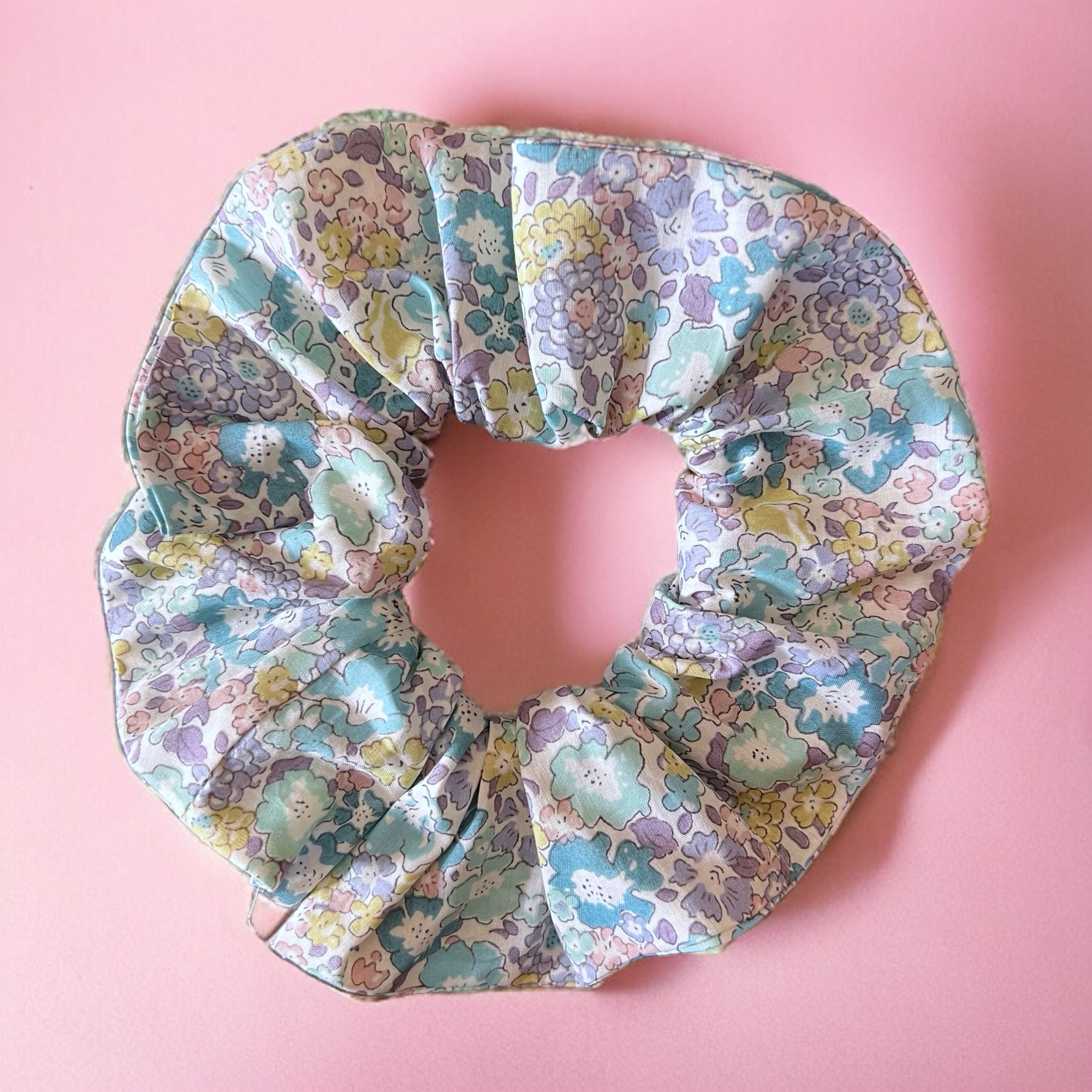liberty scrunchie Michelle blue