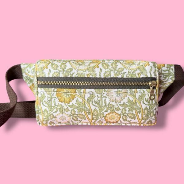 Belt Bag : Morris Pink and Rose
