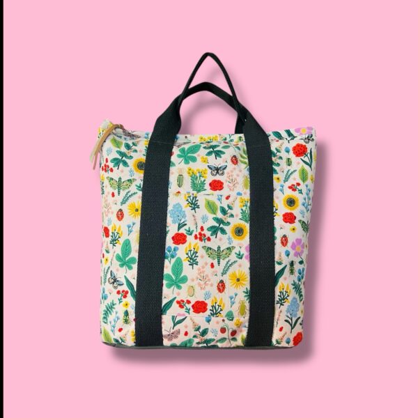 Backpack Tote : Rifle Paper Co Curio Light Pink