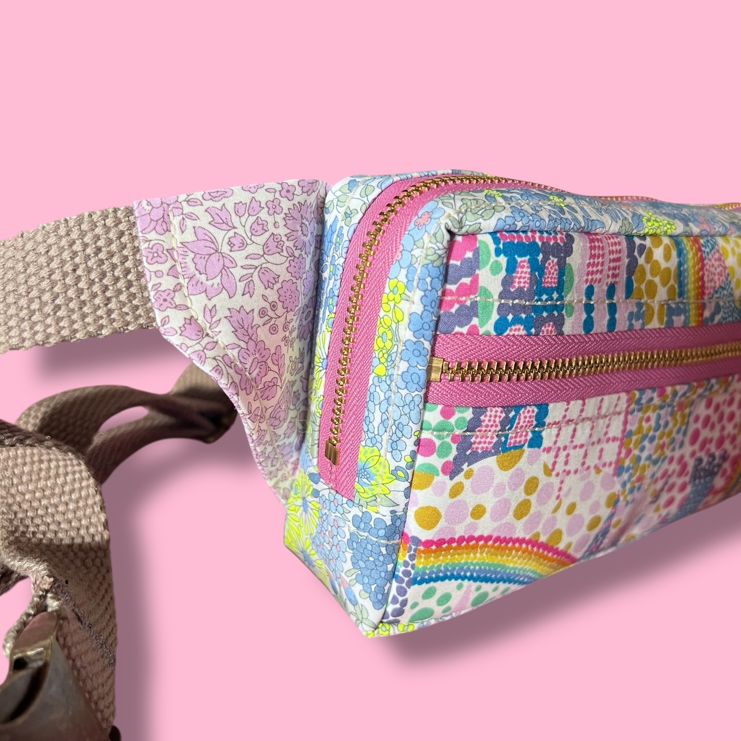 Belt Bag : Liberty Fairytale Mixed Print - Image 4