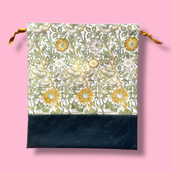 Petit Project Bag : Morris Pink and Rose