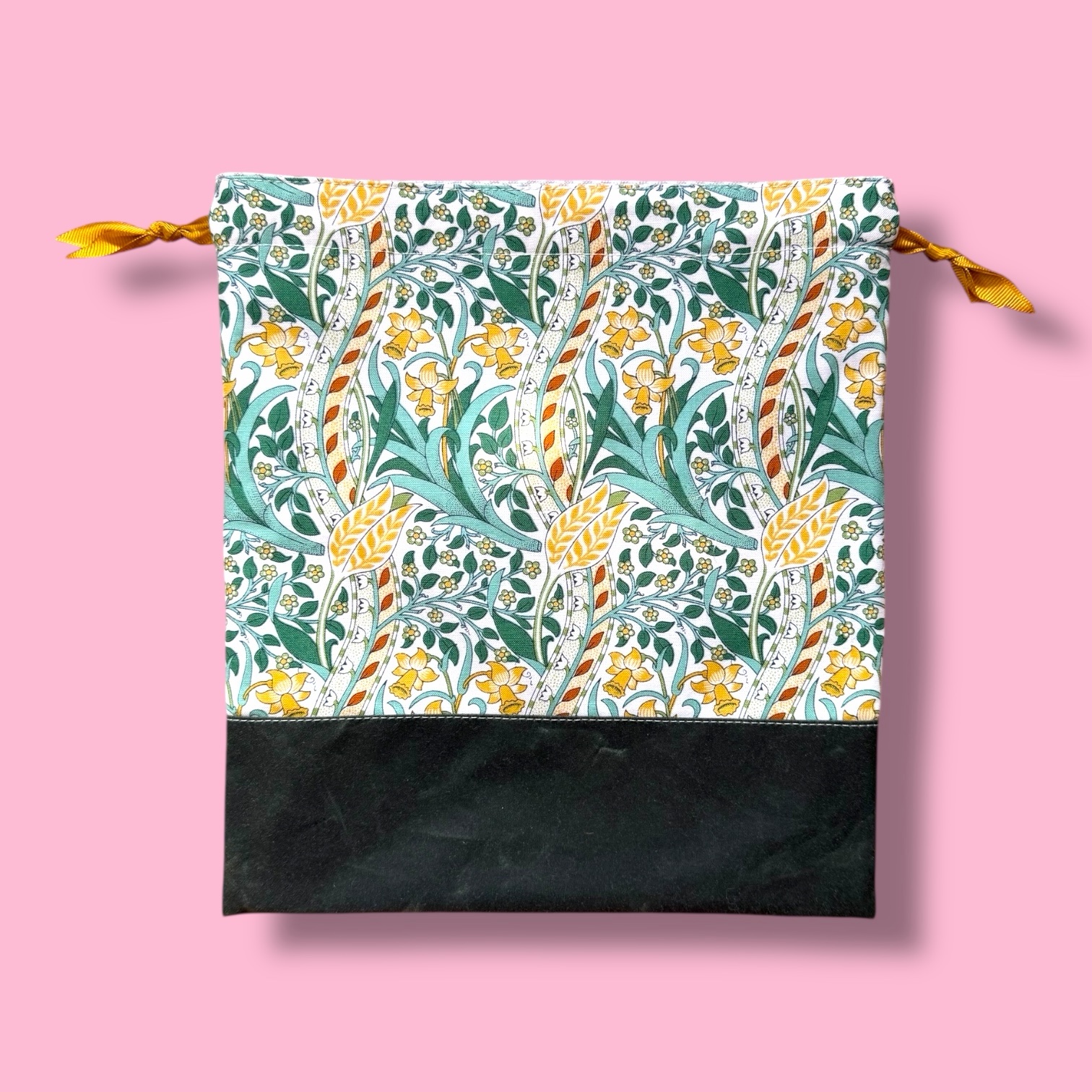 Petit Project Bag : Morris Daffodil