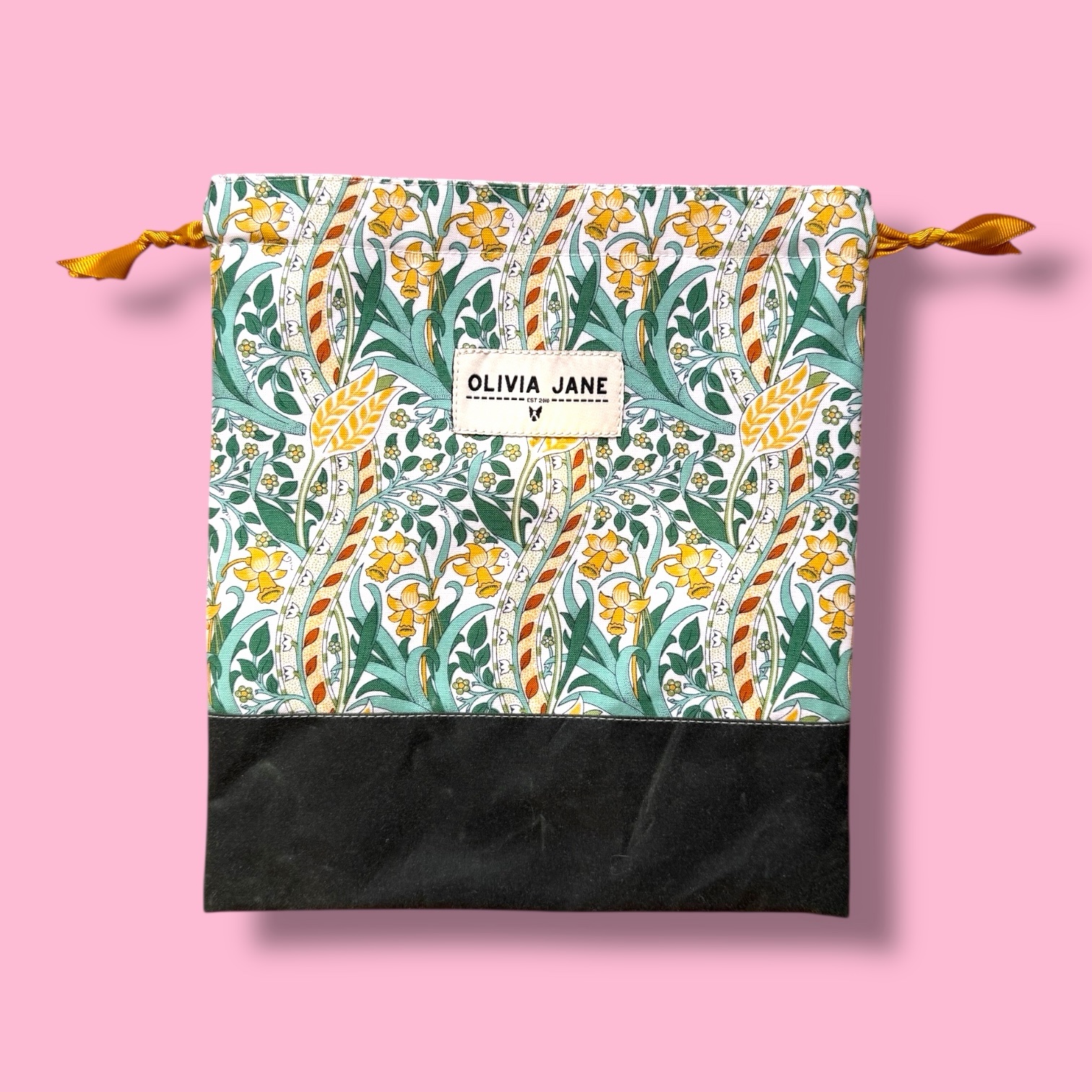 Petit Project Bag : Morris Daffodil - Image 2