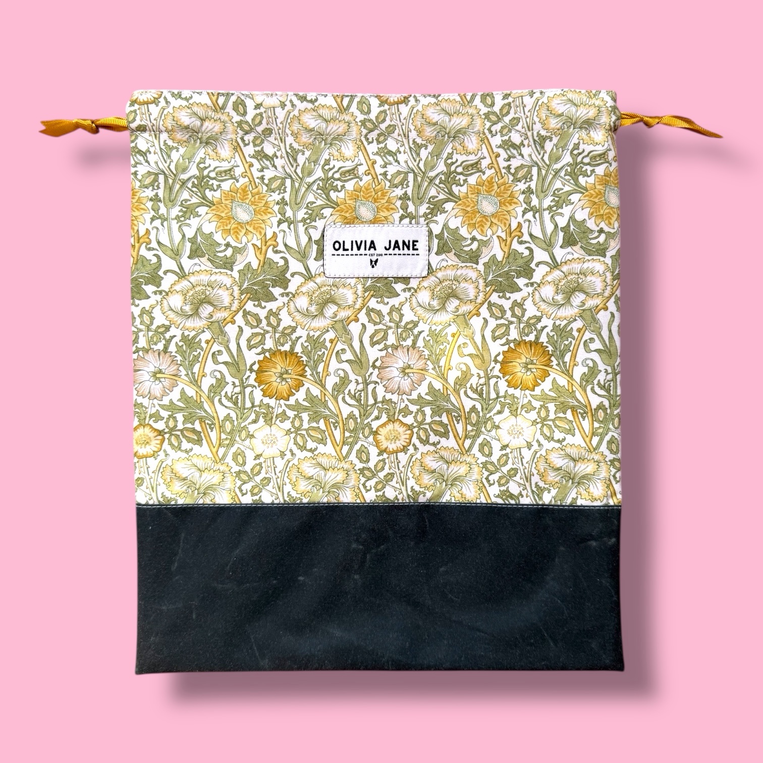 Standard Project Bag : Morris Pink and Rose - Image 2