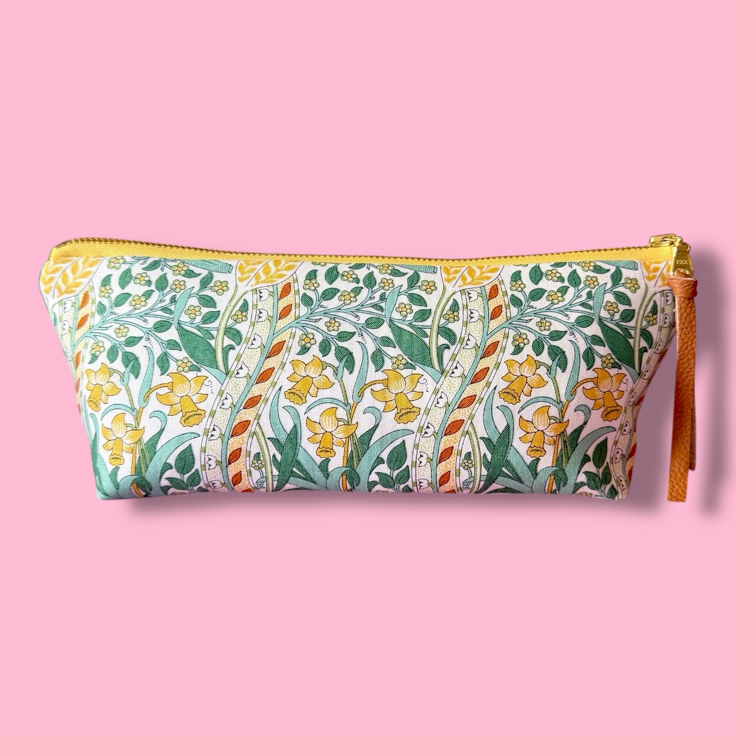 Pencil Pouch : Morris Daffodil - Image 2