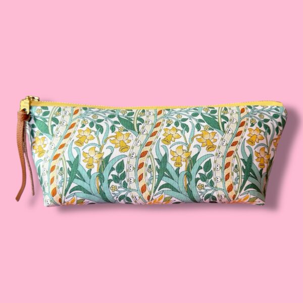 Pencil Pouch : Morris Daffodil