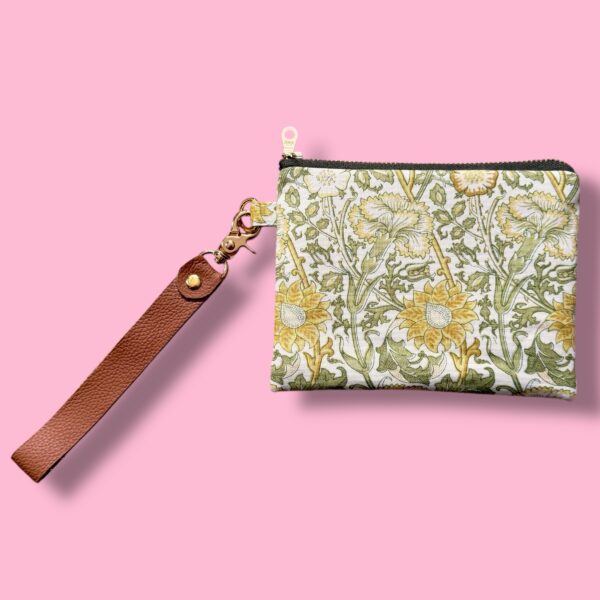 Wristlet : Morris Pink and Rose