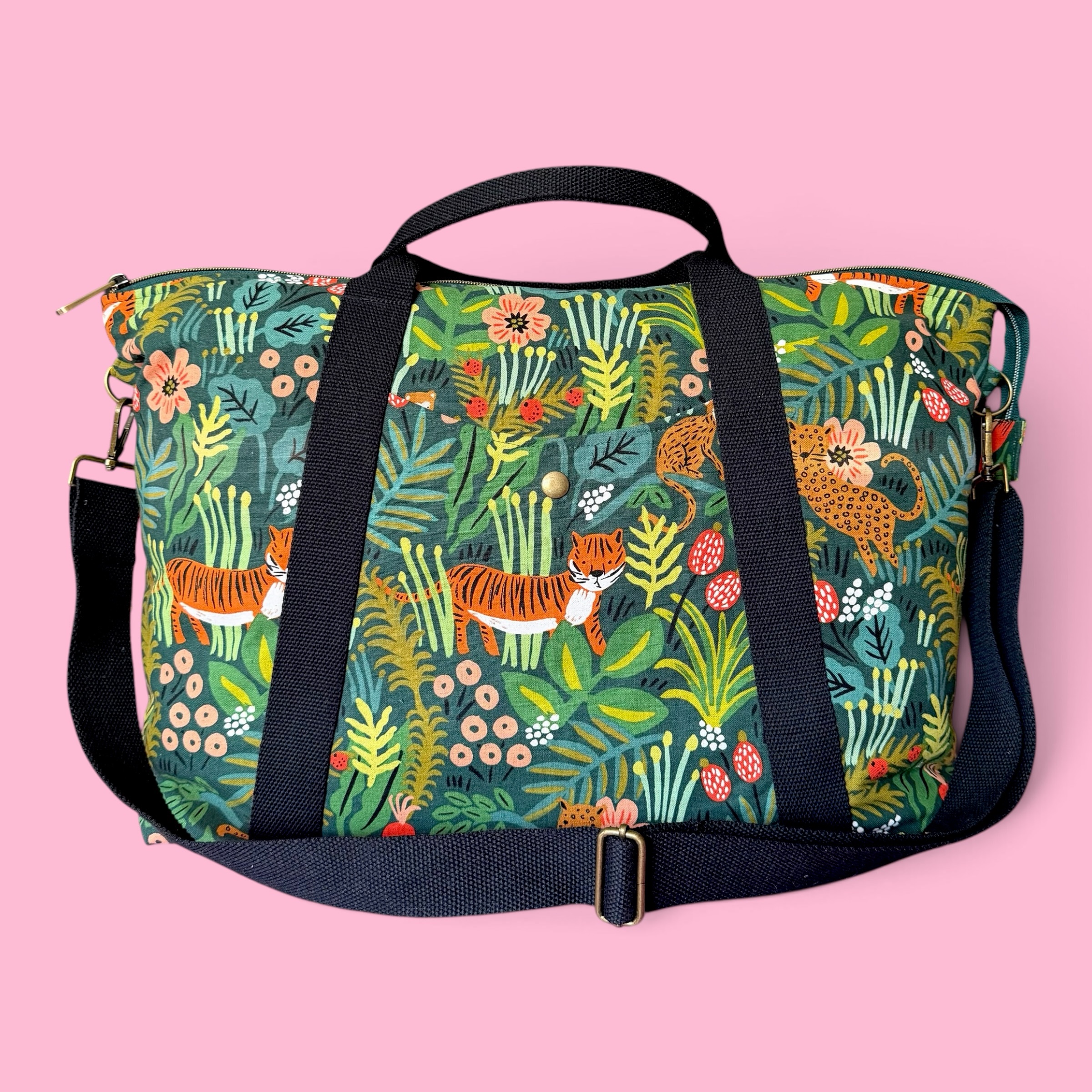 Overnight Bag : Rifle Paper Co Menagerie Jungle